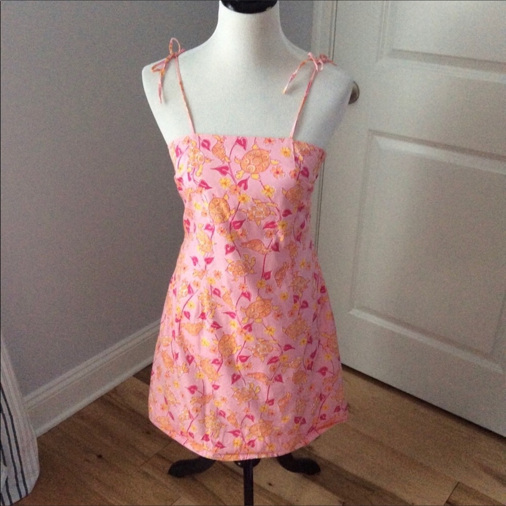 🌴 Lilly Pulitzer Fit and Flare Dress Pink